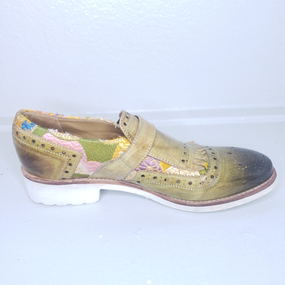 Melvin & Hamilton Amelie Leather Monk Loafers Size 10 - Picture 5 of 15